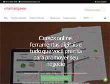 Tablet Screenshot of mamangava.com